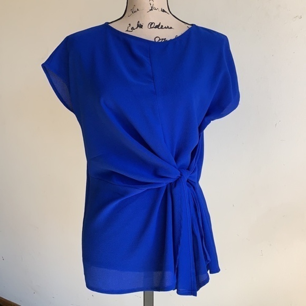 Gibson Wrap Top Royal Blue Sz PS
